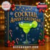 Zoomed-in view of a festive holiday advent calendar box with a margarita illustration, Christmas decorations, and a nighttime sparkle effect. Branding from Bipu Bunny and