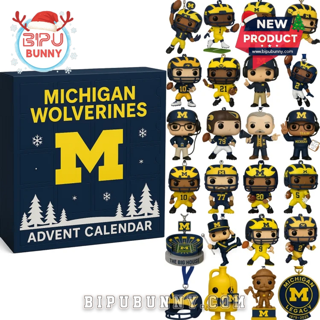 2025 Michigan Wolverines Holiday Advent Calendar 2025 Michigan Wolverines Holiday Advent Calendar