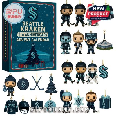 2025 Seattle Kraken 4th Anniversary Advent Calendar