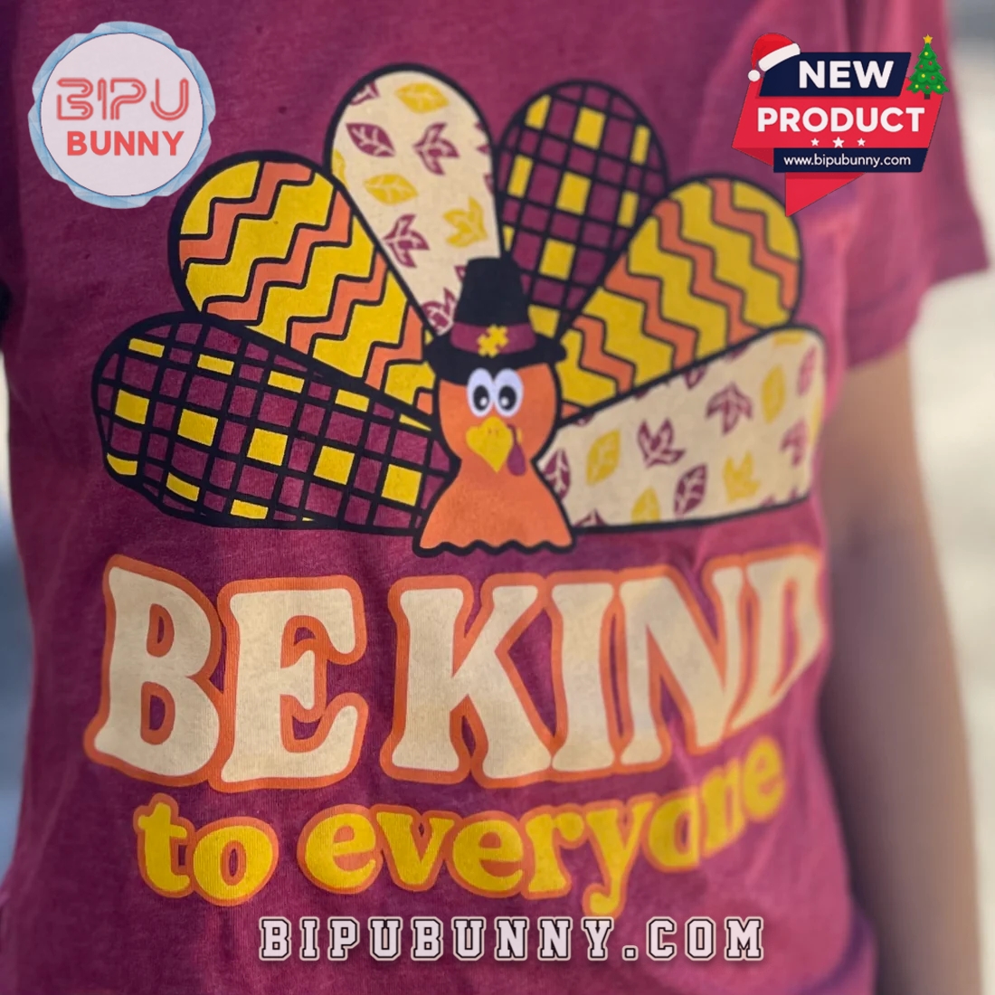 2025 Thanksgiving Be Kind to Everyone Tee T-Shirt 2025 Thanksgiving Be Kind to Everyone Tee T-Shirt