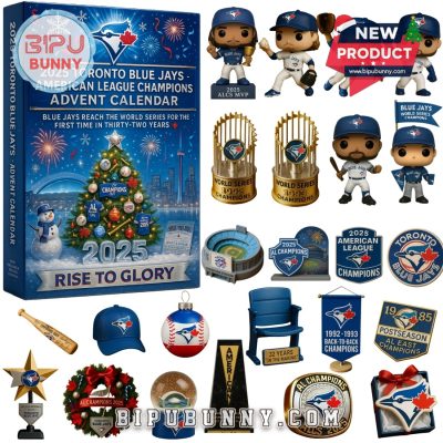 2025 Toronto Blue Jays American League Champions Advent Calendar