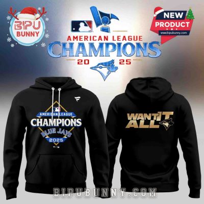 2025 Toronto Blue Jays League Champions Black Hoodie