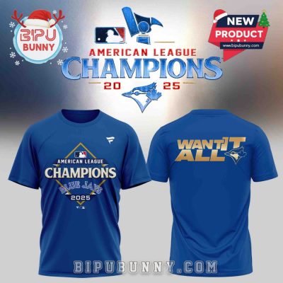 2025 Toronto Blue Jays League Champions Blue Hoodie