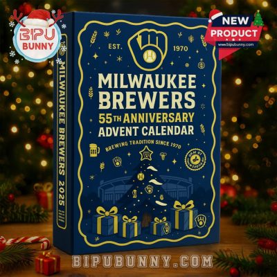 55th Anniversary Of Milwaukee Brewers Advent Calendar