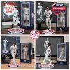 3D figure of Aaron Judge in Yankees gear on a circular branded base, placed near a boxed version and 3D modeling screen in the background!