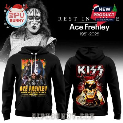 Ace Frehley The Legend Lives Forever 2025 Hoodie