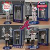 Brian Snitker collectible figure set in various championship and coaching poses, with trophy props and branded packaging!