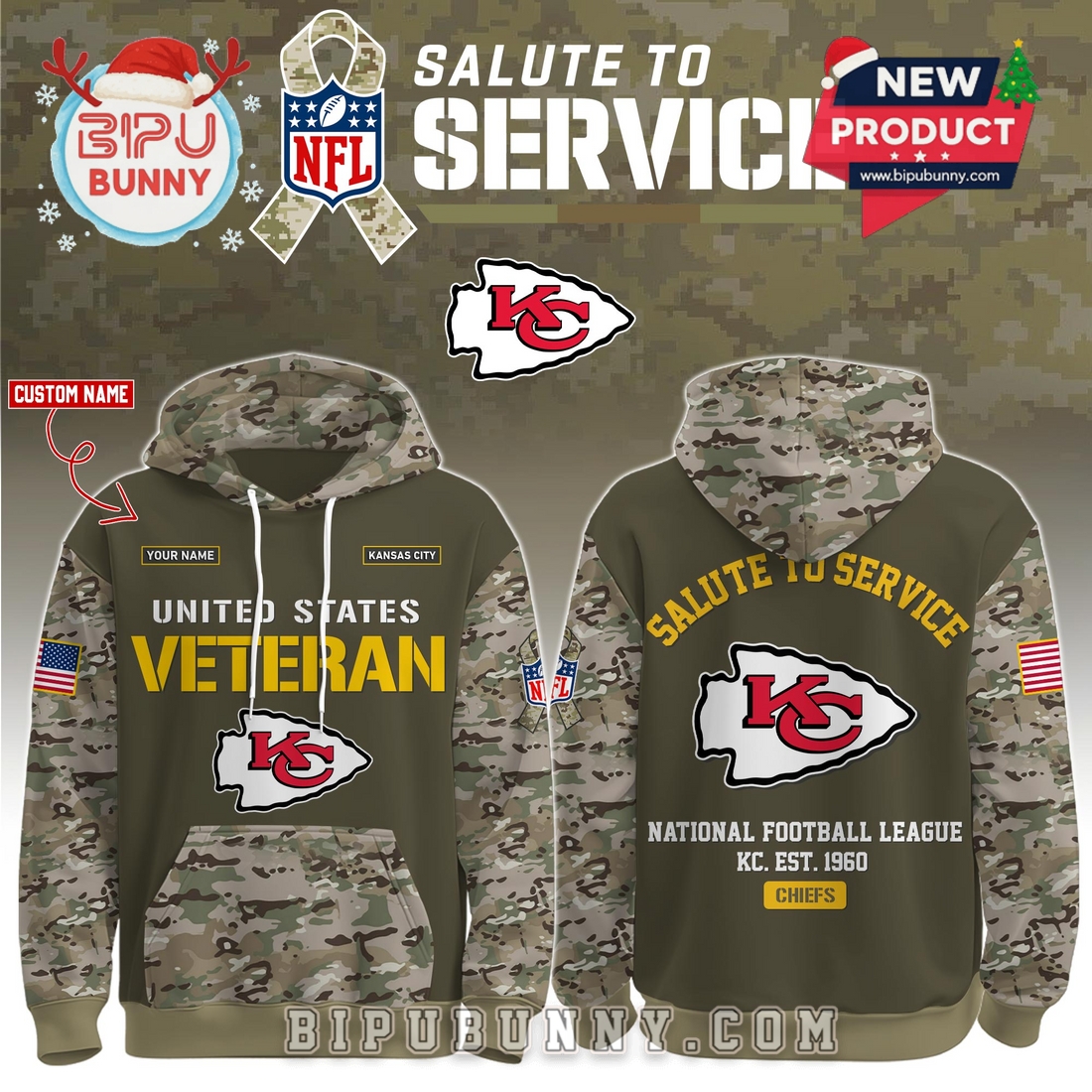 All Team NFL Salute To Service Hoodie 2025 All Team NFL Salute To Service Hoodie 2025