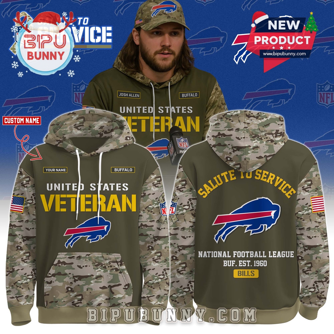 All Team NFL Salute To Service Hoodie 2025 All Team NFL Salute To Service Hoodie 2025