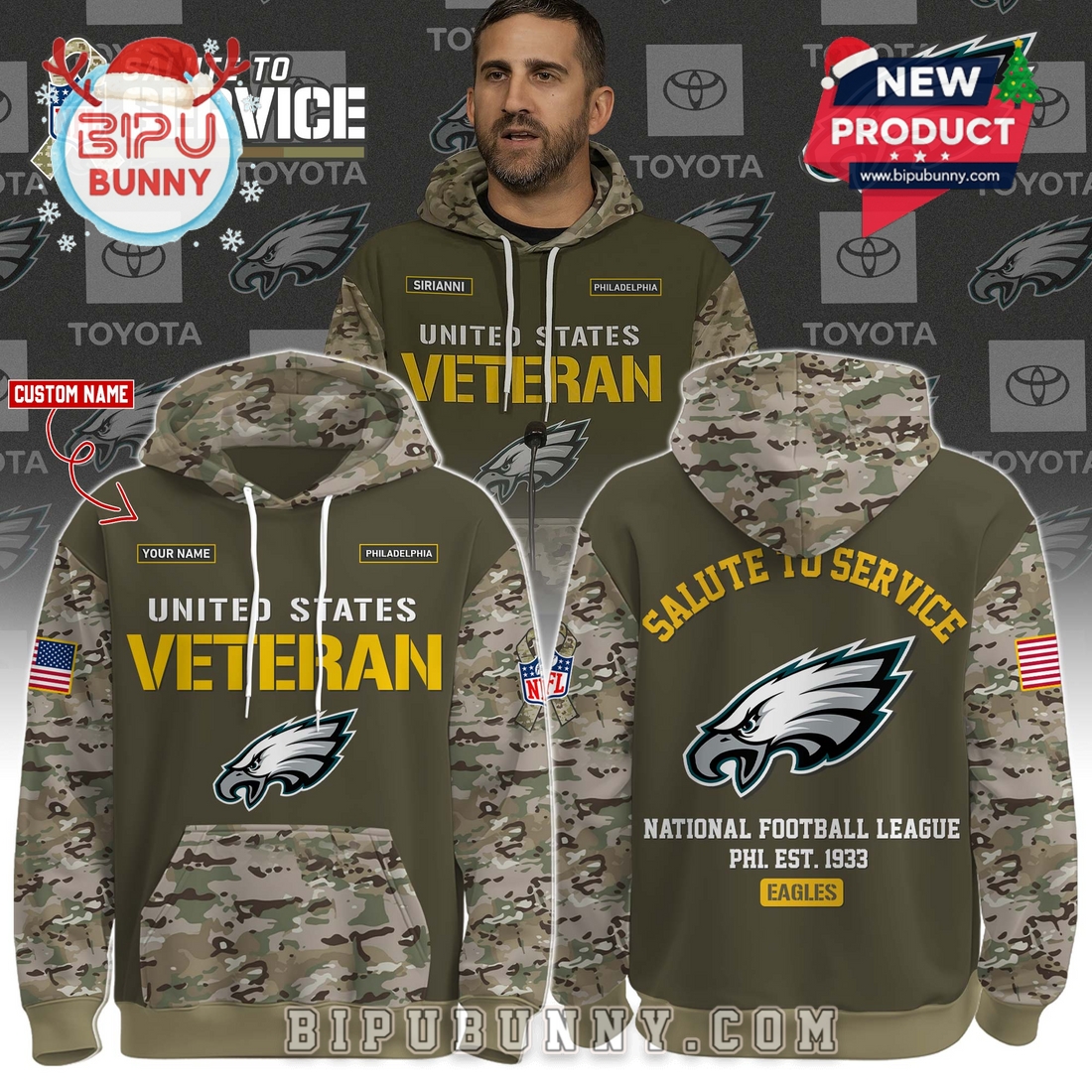 All Team NFL Salute To Service Hoodie 2025 All Team NFL Salute To Service Hoodie 2025