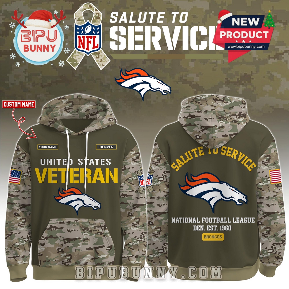 All Team NFL Salute To Service Hoodie 2025 All Team NFL Salute To Service Hoodie 2025