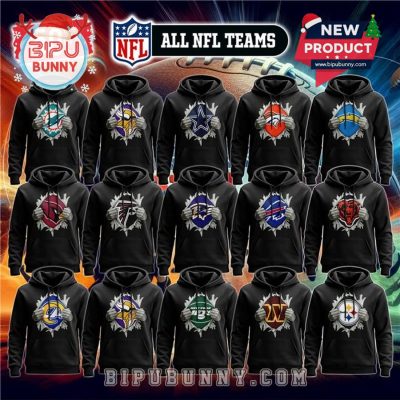 All Team NFL Superman Hand Limited Edition Hoodie 2025