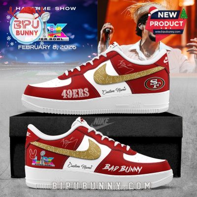 All Team NFL x Bad Bunny 2026 Super Bowl LX Air Force 1