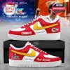 Custom Nike Air Force 1 sneakers with Dallas Cowboys logo and