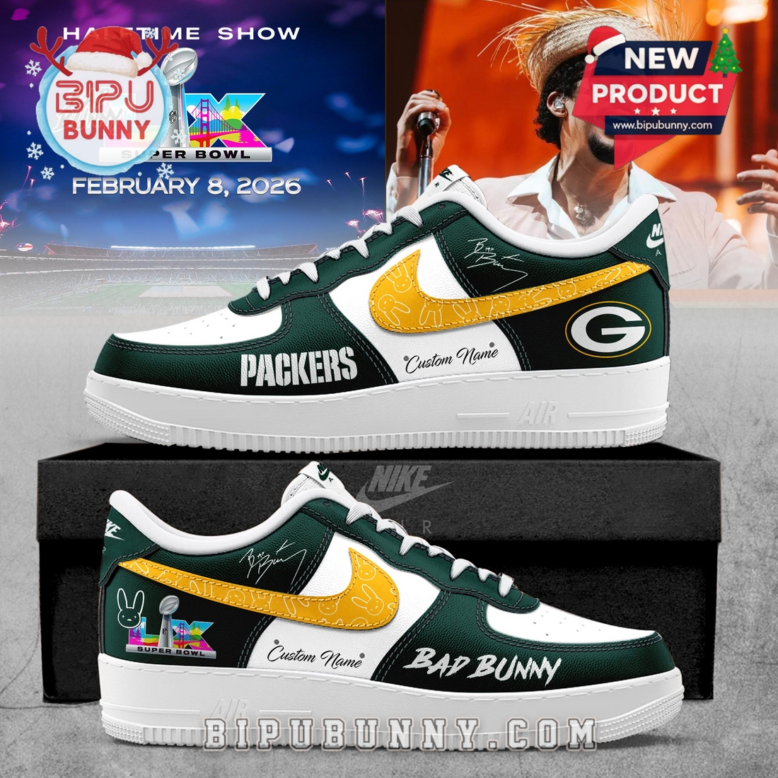 All Team NFL x Bad Bunny 2026 Super Bowl LX Air Force 1 All Team NFL x Bad Bunny 2026 Super Bowl LX Air Force 1