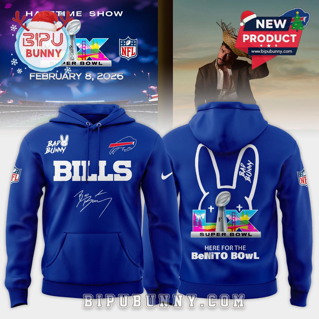All Team NFL x Bad Bunny 2026 Super Bowl LX Hoodie All Team NFL x Bad Bunny 2026 Super Bowl LX Hoodie