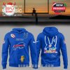 Blue Buffalo Bills hoodie with Super Bowl LX and Bad Bunny graphic for the 2026 Super Bowl.