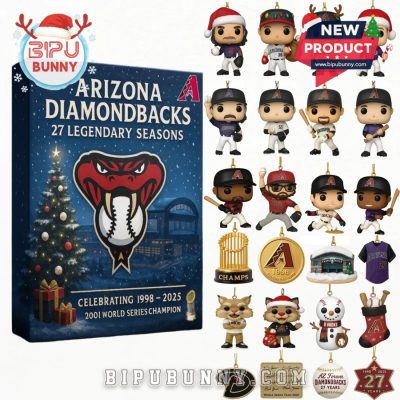 Arizona Diamondbacks 27 Legendary Seasons Advent Calendar