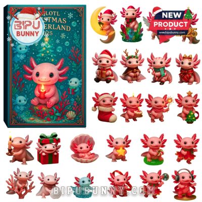Axolotl Christmas Wonderland 2025 Advent Calendar
