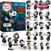 Rock Joe Cool Snoopy Advent Calendar 2025 Style 2 featuring Snoopy in rock and roll-inspired outfits.