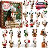 Peanuts Christmas Advent Calendar 2025 Style 3 featuring Snoopy and friends in Christmas costumes and festive poses.