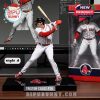 Triston Casas figurine in a batting stance, with a bat in hand, displayed on a stand with a product box.