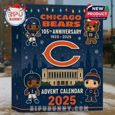 Chicago Bears 105th Anniversary 2025 Advent Calendar