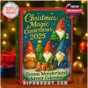 A boxed Gnome Wonderland Advent Calendar is presented in a warmly lit Christmas scene with ornaments and gifts in the background!