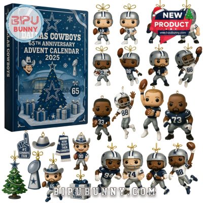 Christmas Dallas Cowboys 65th Anniversary Advent Calendar