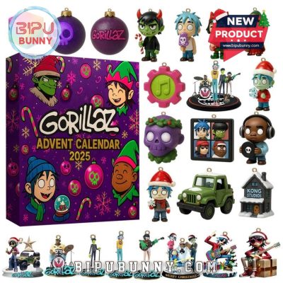 Christmas Gorillaz Advent Calendar 2025