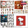 2025 Peanuts Advent Calendar with mini ornaments of Snoopy, Charlie Brown, and other Peanuts characters.