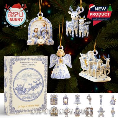 Christmas Toile de Jouy Advent Calendar 2025
