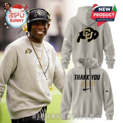 Colorado Buffaloes Thank You Jesus Limited Edition Hoodie