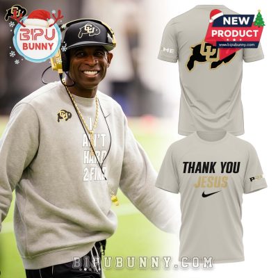 Colorado Buffaloes Thank You Jesus Limited Edition Hoodie