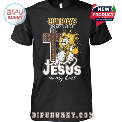 Cowboys In My Veins – Jesus In My Heart T-Shirt
