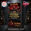 Def Leppard Hysteria holiday advent calendar 2025 box with band design.