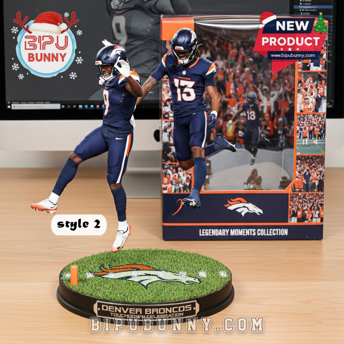 Denver Broncos 2025 Acrylic Plaque Denver Broncos 2025 Acrylic Plaque