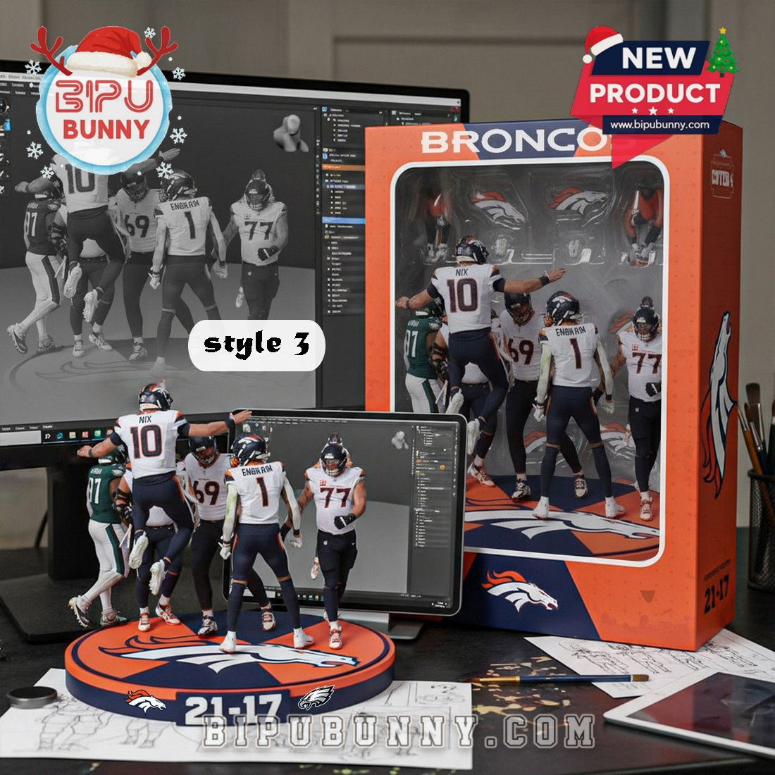 Denver Broncos Acrylic Plaque 2025 Denver Broncos Acrylic Plaque 2025