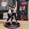 Dynamic NFL collectible of two Broncos players in an energetic victory celebration pose, with box packaging matching the scene behind them!