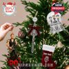 Depeche Mode Christmas ornaments hanging on a decorated tree!
