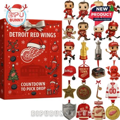 Detroit Red Wings Countdown to Puck Drop Advent Calendar
