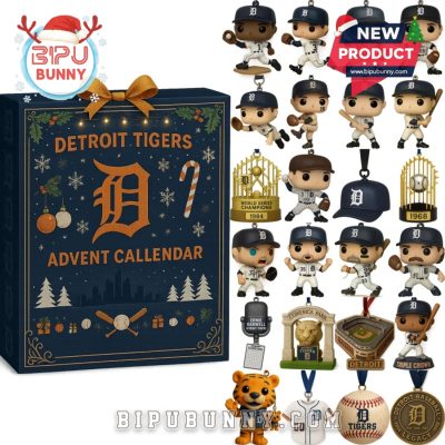 Detroit Tigers Christmas Advent Calendar 2025