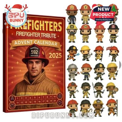 Firefighters Firefighter Tribute Advent Calendar 2025