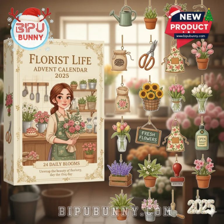 Florist Life Advent Calendar 2025 - Bipubunny Store