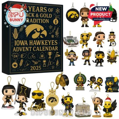 Iowa Hawkeyes Anniversary Advent Calendar