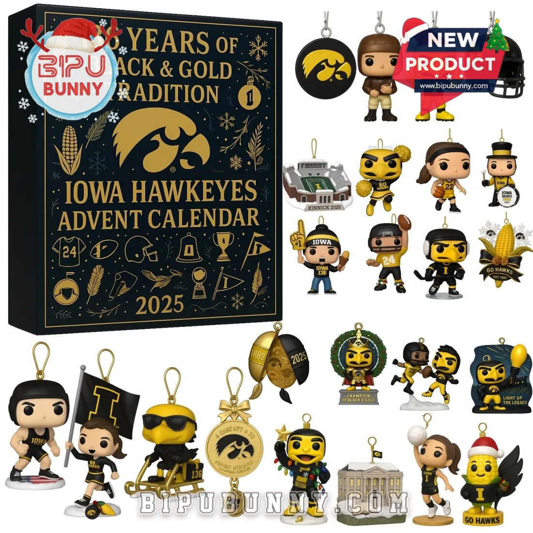 Iowa Hawkeyes Anniversary Advent Calendar Iowa Hawkeyes Anniversary Advent Calendar