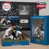 NFL action model Style 3 showing a Jaguars wide receiver’s touchdown moment with opposing defenders in pursuit, all set on a turf-like platform!