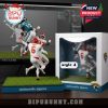 Style 4 NFL diorama figure capturing a chaotic mid-air collision between Jaguars and Chiefs players, rendered with motion-accurate realism and turf base!