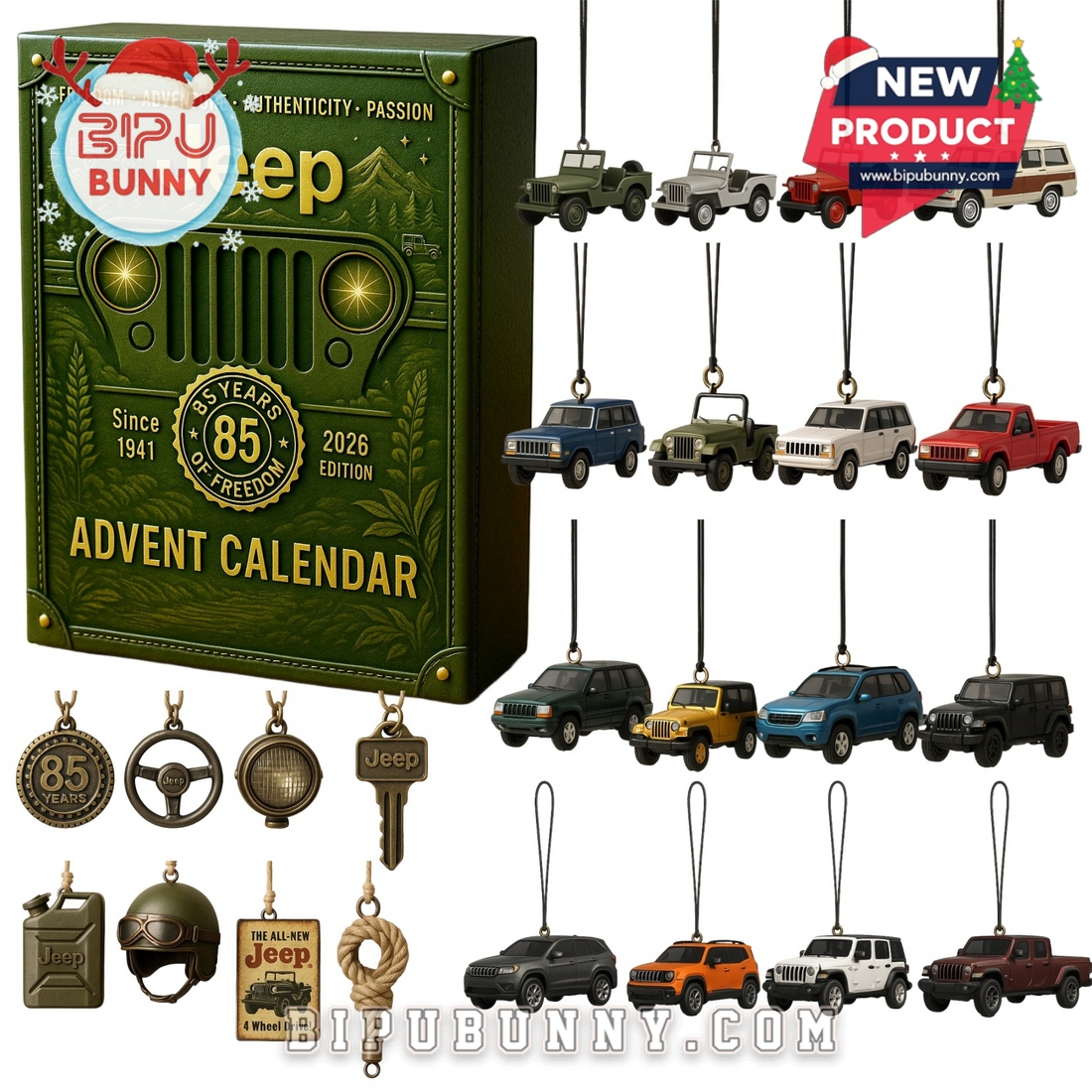 Jeep 85th Anniversary Advent Calendar Jeep 85th Anniversary Advent Calendar