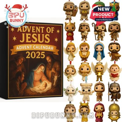 Jesus 2025 Advent Calendar Countdown To Christmas